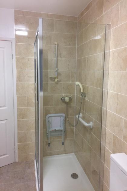 BATHROOM/EASY ACCESS SHOWER CONVERSION - CROWLE, WORCS